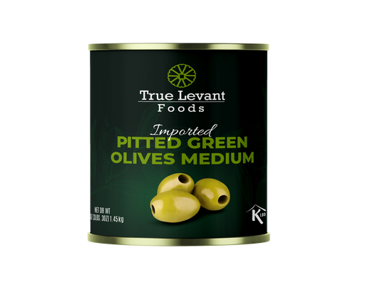 Medium Pitted Green Olives – 6 X A10
